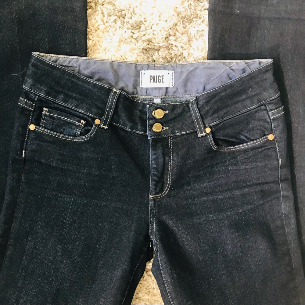 ✨HP✨Anthropologie PAIGE HIDDEN HILLS Jeans - Picture 9 of 11